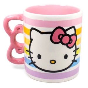 Hello Kitty Bow Handle Ceramic Mug